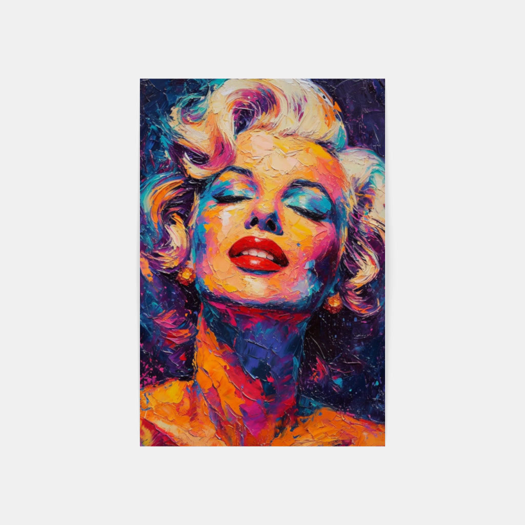 Marilyn Monroe Portrait -Wall Art Canvas,Home Decor Prints, Art Wall Pictures