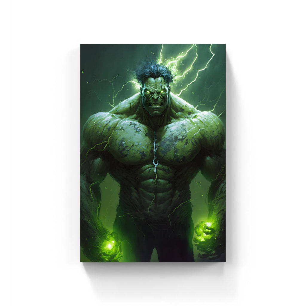 Raging Hulk: Unleashing Fury Wall Art