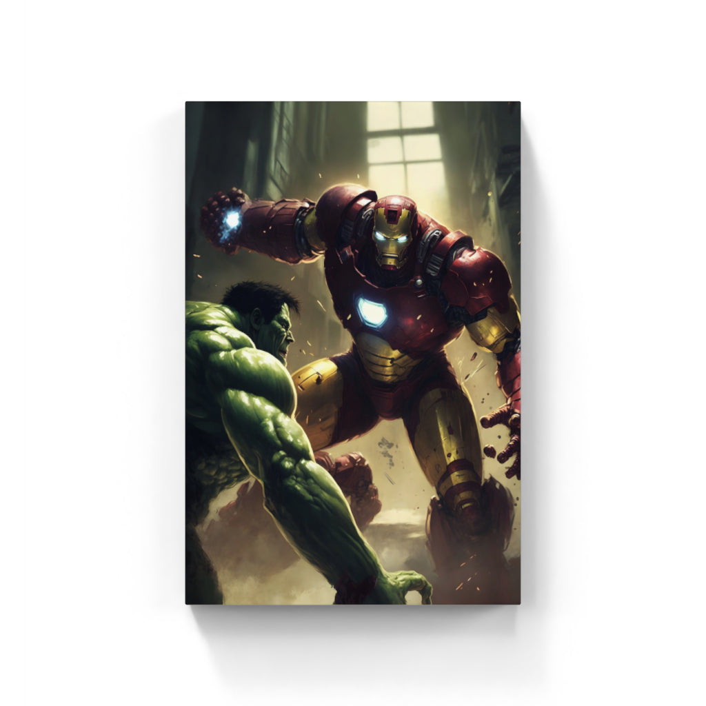 Hulk vs. Iron Man: Clash of Titans Wall Art