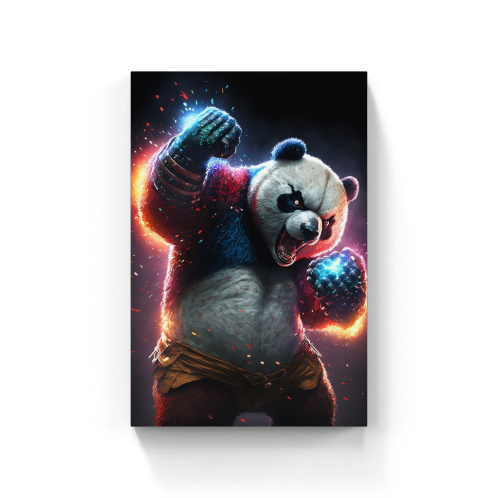 Karate Panda: A Martial Arts Master Wall Art