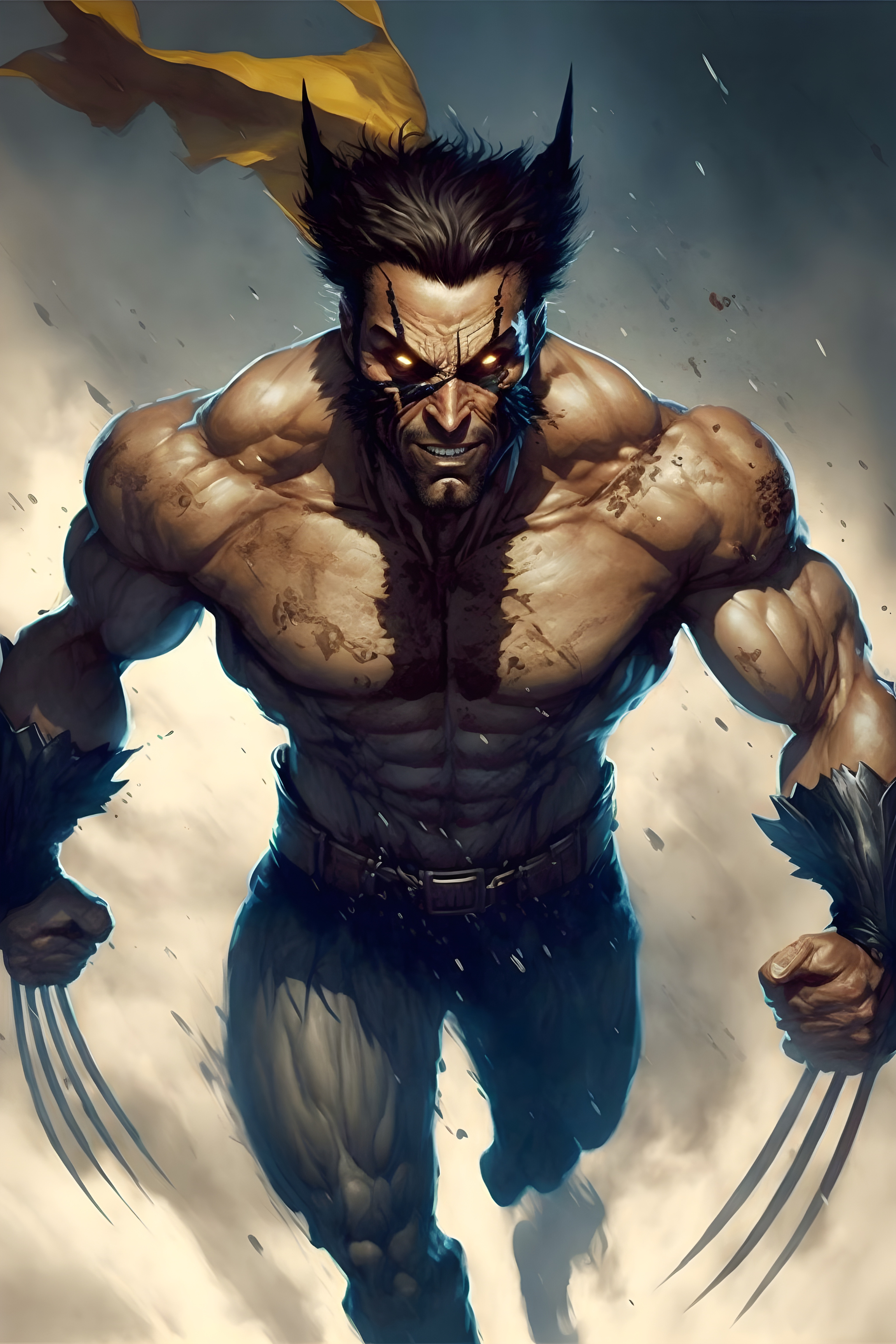 Wolverine X-Men: A Fierce Portrait Wall Art