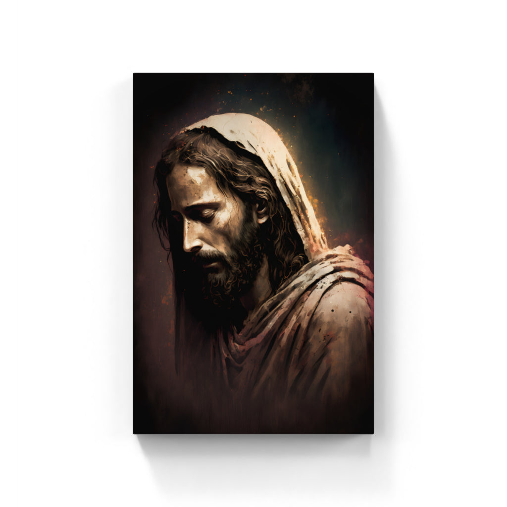 Vintage Messiah: A Classic Portrait Wall Art