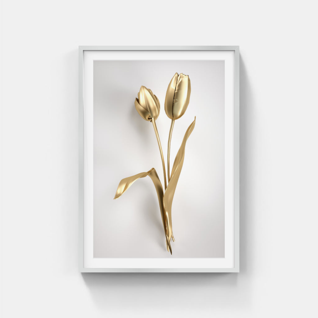 Golden Roses Wall Art Canvas Home Decor Prints Art Wall Pictures