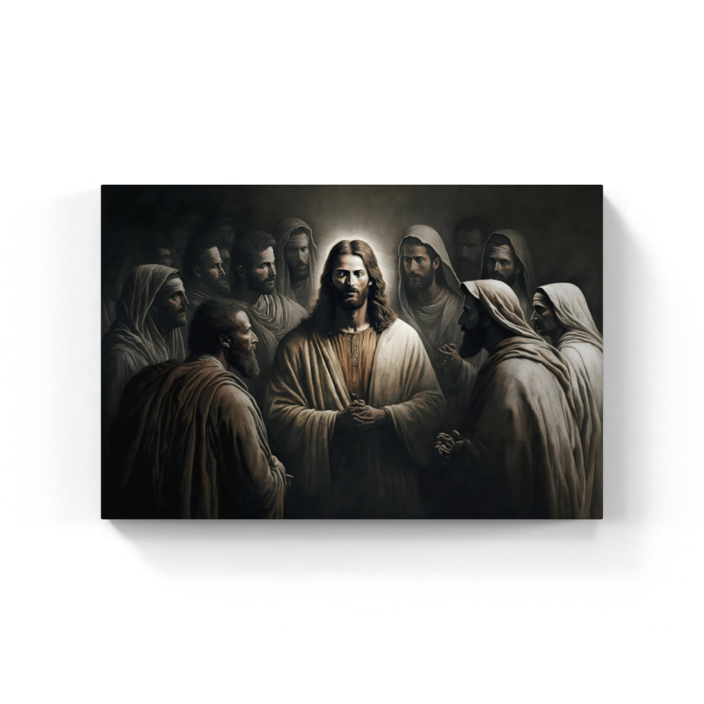 Divine Fellowship: Jesus and His Disciples Wall Art