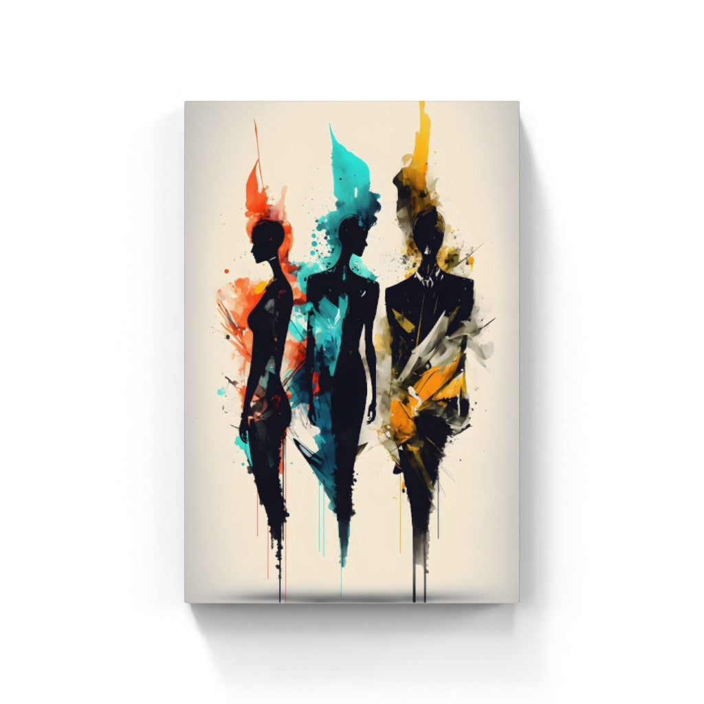 Abstract Trio: Women in Art Wall Art