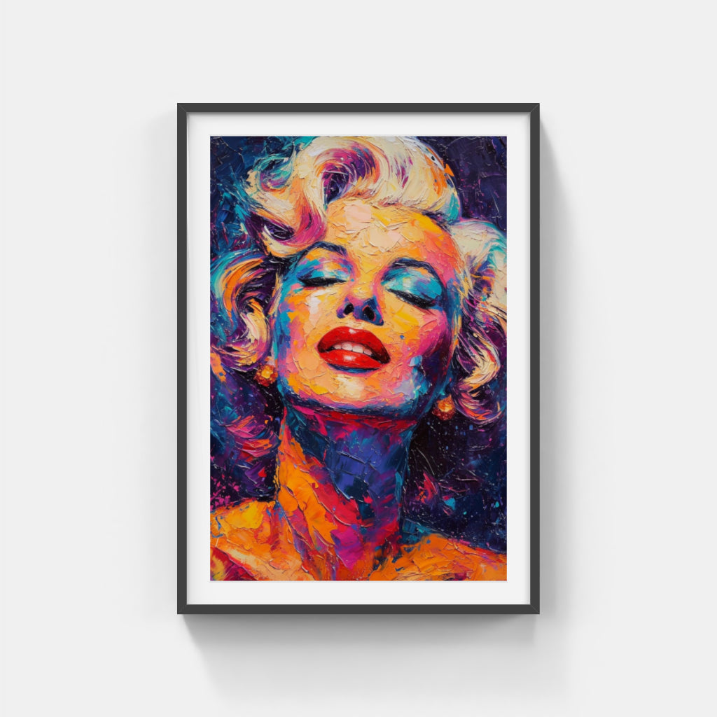 Marilyn Monroe Portrait -Wall Art Canvas,Home Decor Prints, Art Wall Pictures