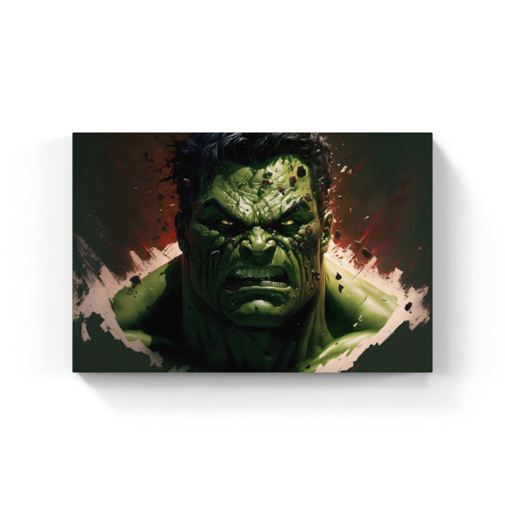 Raging Hulk: Unleashing Fury Wall Art