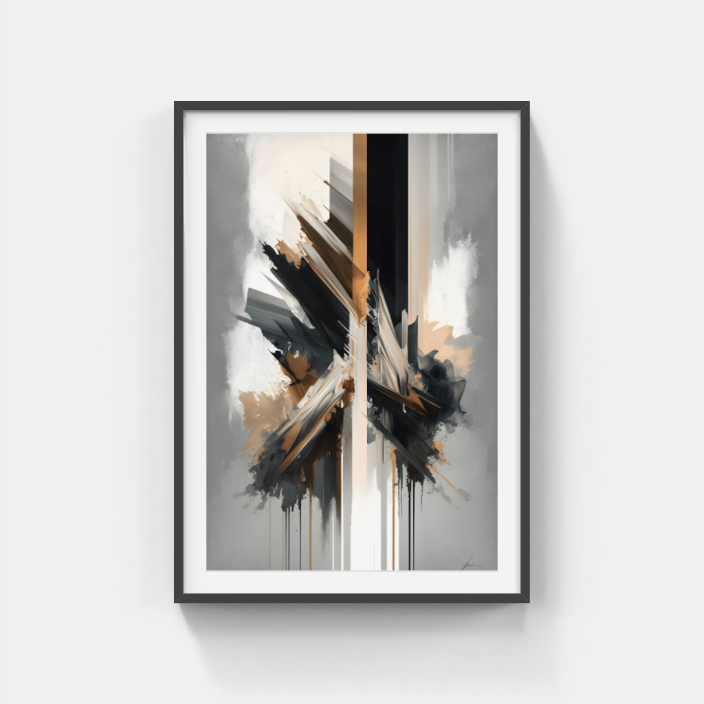 Vivid Flux: Abstract Color Symphony Wall Art