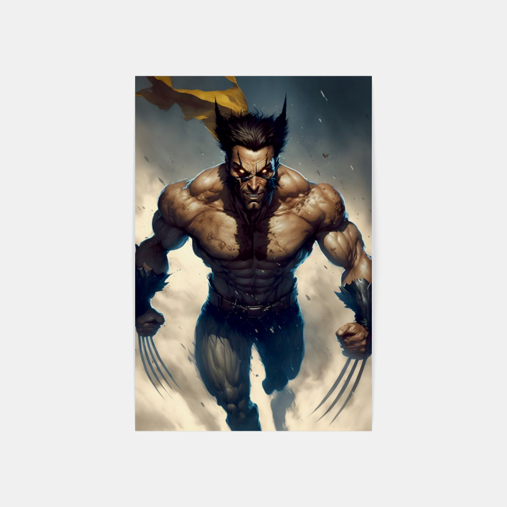 Wolverine X-Men: A Fierce Portrait Wall Art