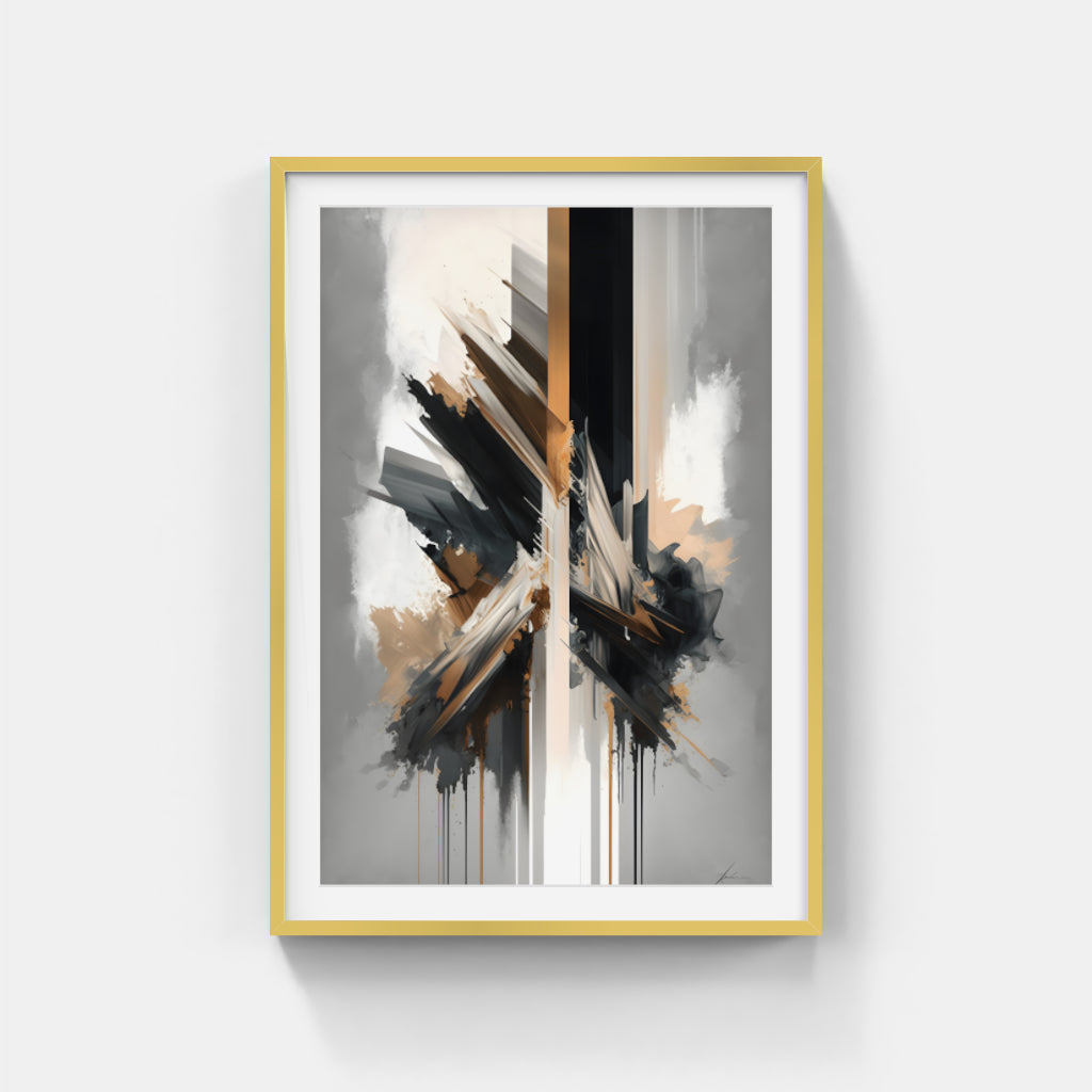 Vivid Flux: Abstract Color Symphony Wall Art