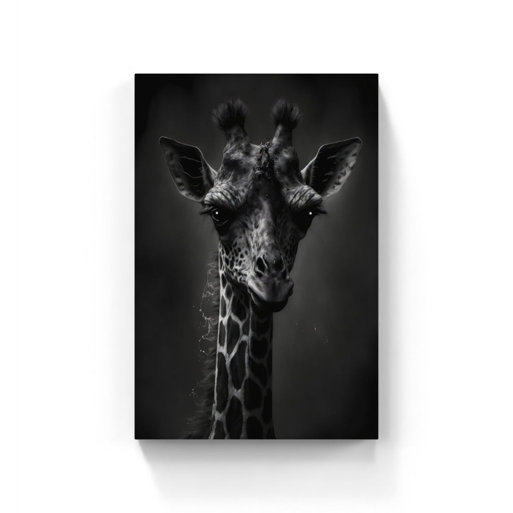 Elegant Heights: The Graceful Giraffe Wall Art