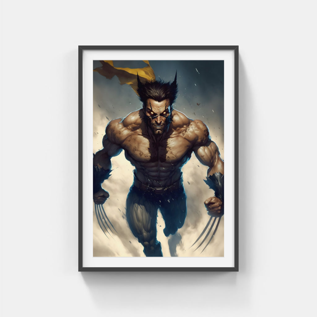 Wolverine X-Men: A Fierce Portrait Wall Art