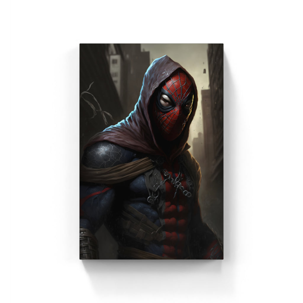 Enshrouded Hero: Spider-Man in Mystery Wall Art