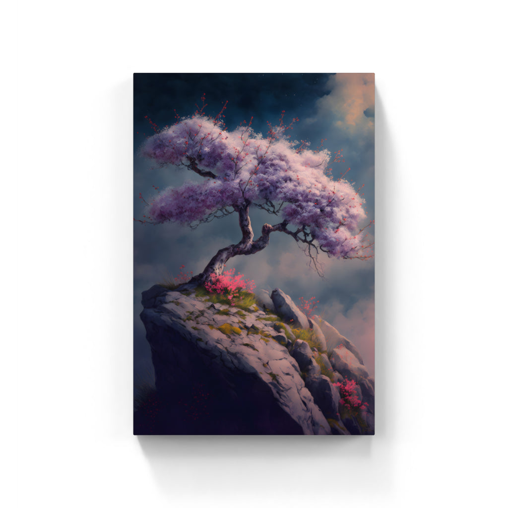 Violet Tree Wall Art Canvas Home Decor Prints Art Wall Pictures