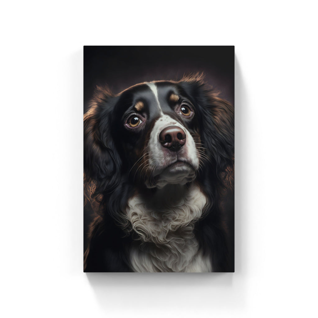 Canine Character: Portrait of a Dog's Face Wall Art