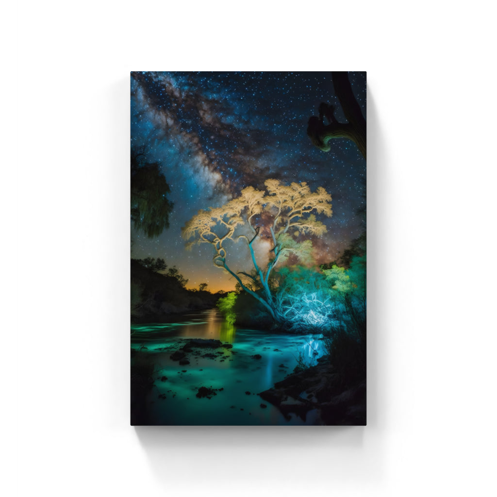 Night Sky Wall Art Canvas Home Decor Prints Art Wall Pictures