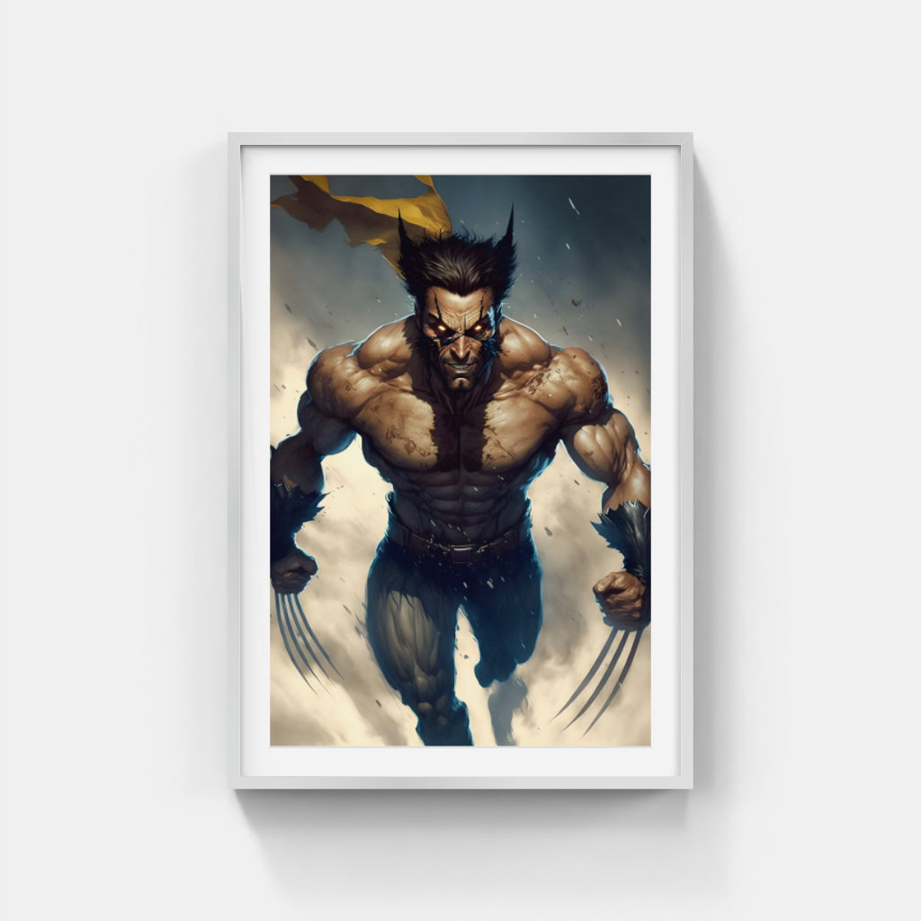 Wolverine X-Men: A Fierce Portrait Wall Art